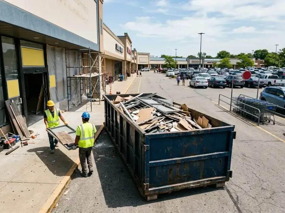 retail-store-renovation-debris-003 — frequently asked questions, Roll-off Dumpster Rentals in Nixa, MO